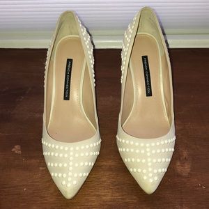 Cream heels